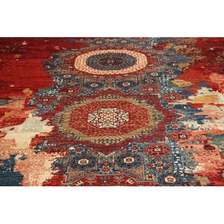 Tappeto Mona Pakistan marrone arancione 274x359