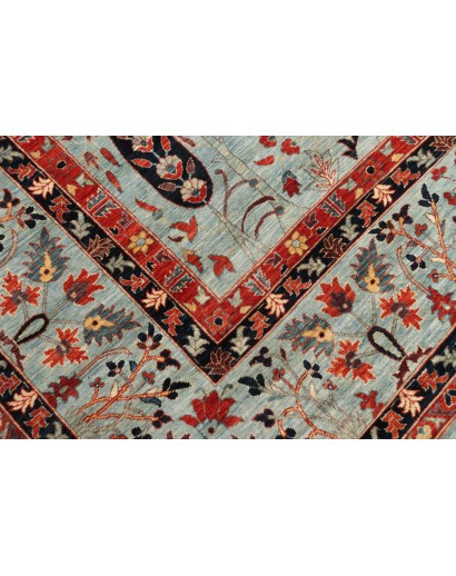 Tappeto Aryana Fine Pakistan azzurro beige 272x362