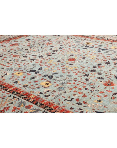 Tappeto Aryana Fine Pakistan azzurro beige 272x362