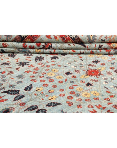 Tappeto Aryana Fine Pakistan azzurro beige 272x362