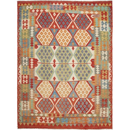 Tappeto Kilim Afghanistan marrone 177x238