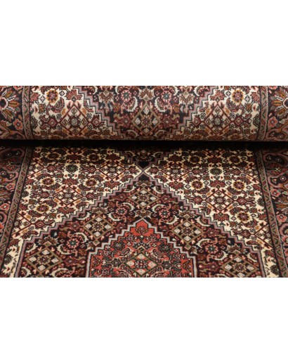Tappeto Bidjar Persia azzurro marrone 74x251