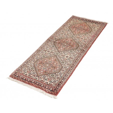 Tappeto Bidjar Persia azzurro arancione 63x158