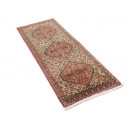 Tappeto Bidjar Persia azzurro arancione 63x158