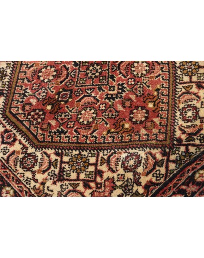 Tappeto Bidjar Persia azzurro arancione 63x158