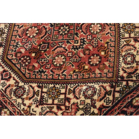 Tappeto Bidjar Persia azzurro arancione 63x158