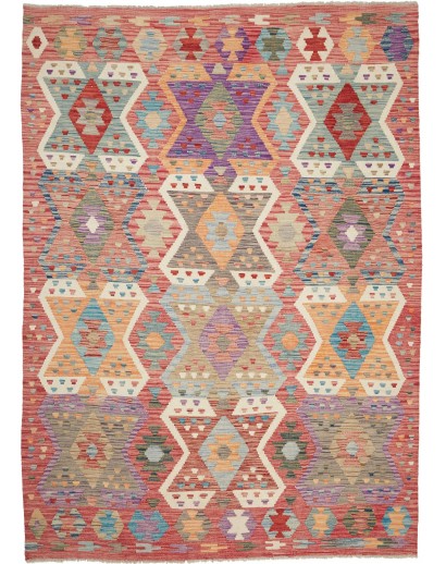 Tappeto Kilim Afghanistan marrone 176x246