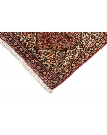 Tappeto Bidjar Persia azzurro arancione 63x158