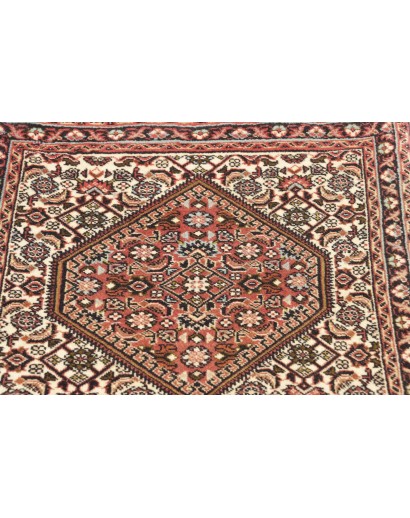 Tappeto Bidjar Persia azzurro arancione 63x158
