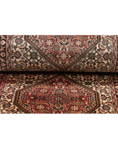 Tappeto Bidjar Persia azzurro arancione 63x158