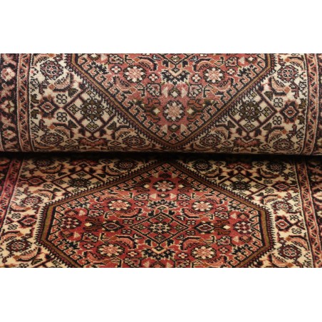 Tappeto Bidjar Persia azzurro arancione 63x158