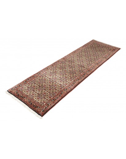 Tappeto Bidjar Persia verde marrone 65x211