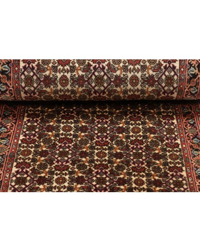 Tappeto Bidjar Persia verde marrone 65x211