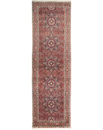 Tappeto Bidjar Persia azzurro grigio 66x210