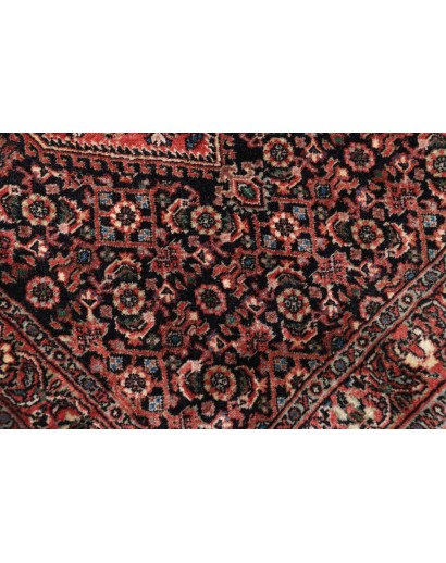 Tappeto Bidjar Persia verde marrone 58x200