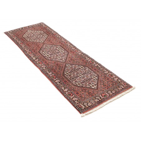 Tappeto Bidjar Persia azzurro giallo 63x195