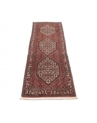 Tappeto Bidjar Persia azzurro giallo 63x195