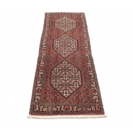 Tappeto Bidjar Persia azzurro giallo 63x195