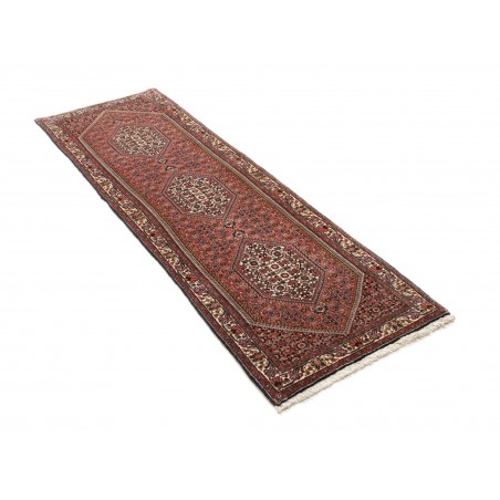 Tappeto Bidjar Persia verde bianco 68x209