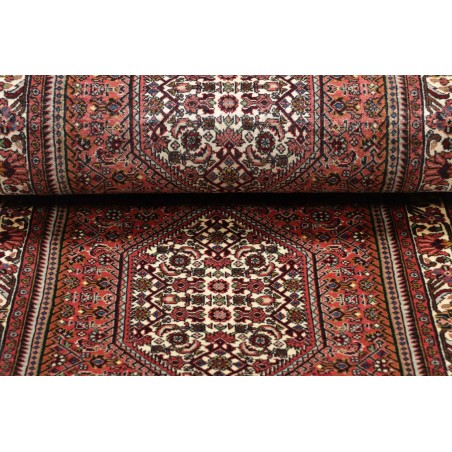 Tappeto Bidjar Persia verde bianco 68x209