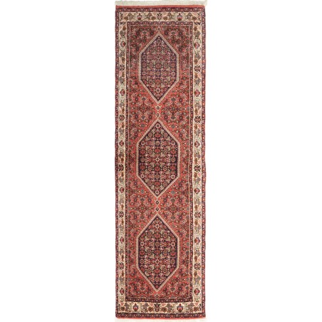 Tappeto Bidjar Persia marrone arancione 64x220