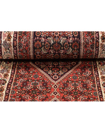 Tappeto Bidjar Persia marrone arancione 64x220