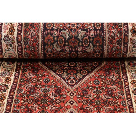 Tappeto Bidjar Persia marrone arancione 64x220