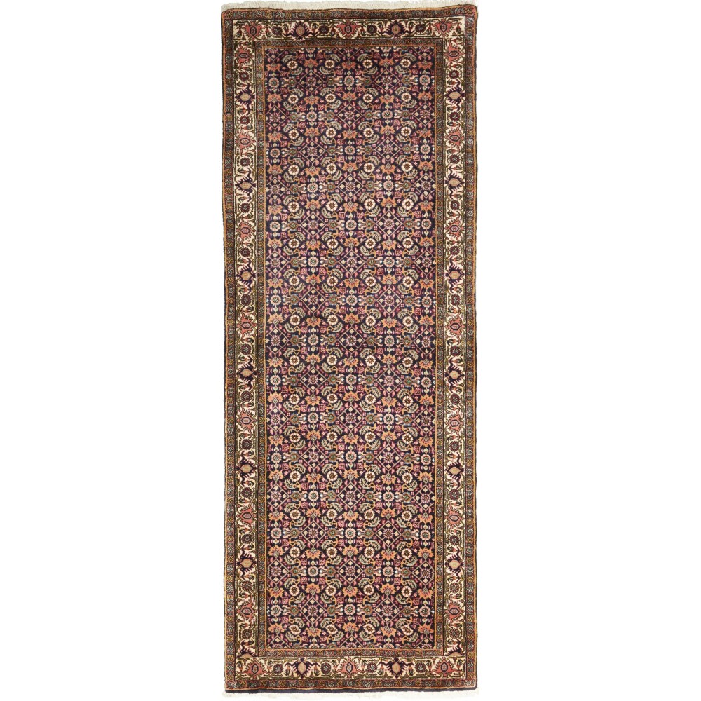 Tappeto Bidjar Persia azzurro giallo 77x207