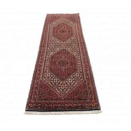 Tappeto Bidjar Persia marrone giallo 77x220