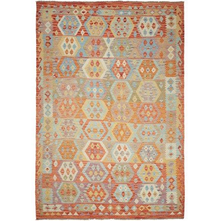 Tappeto Kilim Afghanistan marrone 200x300