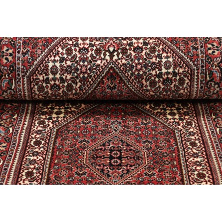 Tappeto Bidjar Persia marrone giallo 77x220