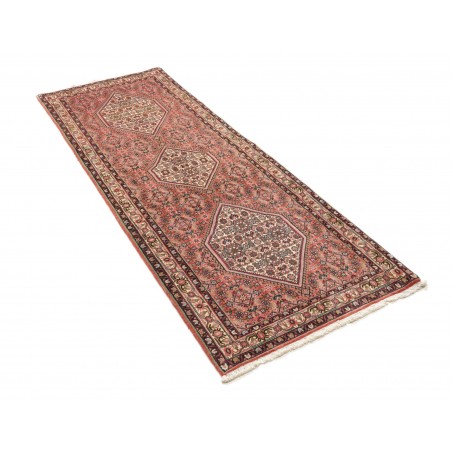 Tappeto Bidjar Persia rosso marrone 80x215