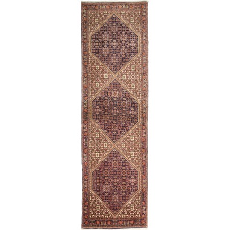 Tappeto Bidjar Persia azzurro marrone 70x252