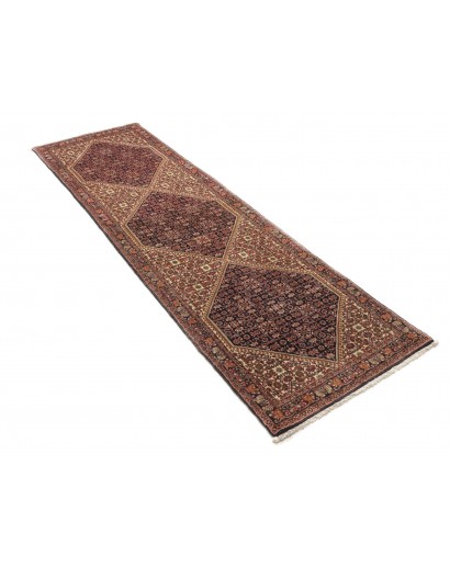 Tappeto Bidjar Persia azzurro marrone 70x252