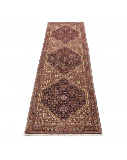 Tappeto Bidjar Persia azzurro marrone 70x252