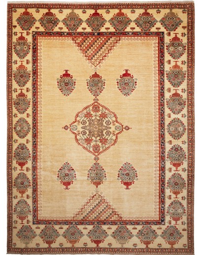 Tappeto Kazak Fine Pakistan marrone 273x362