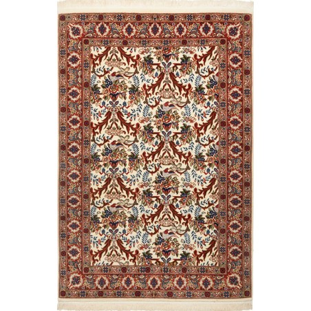 Tappeto Ilaam Persia beige bianco 105x156