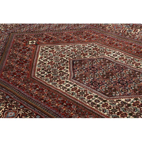 Tappeto Bidjar Persia verde azzurro 140x228