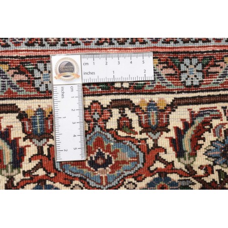 Tappeto Bidjar Persia verde azzurro 140x228