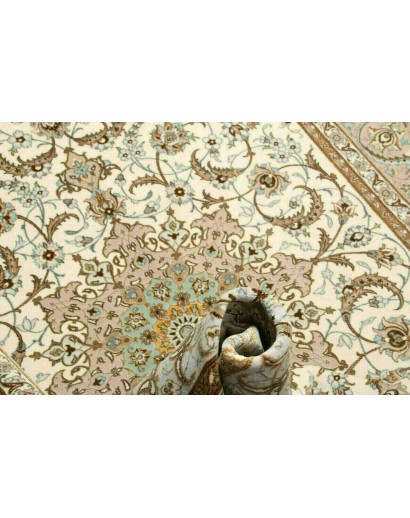 Tappeto Isfahan Persia beige 155x240