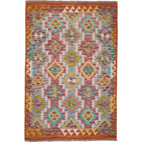Tappeto Kilim Afghanistan marrone 100x150