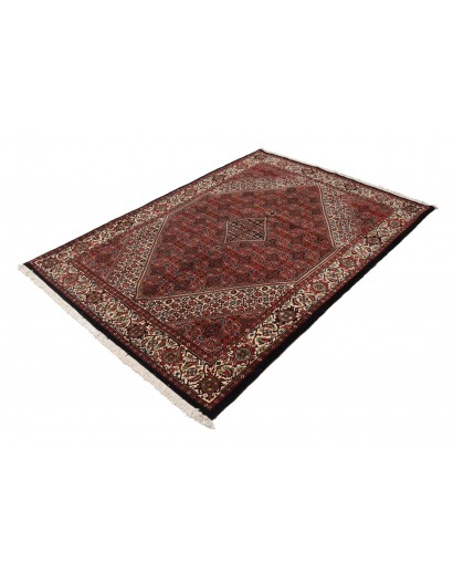 Tappeto Bidjar Persia grigio giallo 144x202