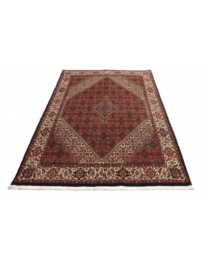 Tappeto Bidjar Persia grigio giallo 144x202