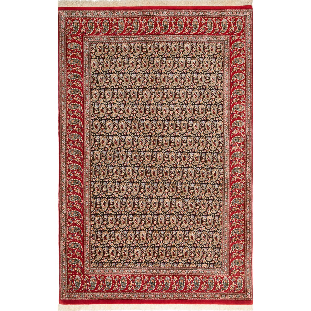 Tappeto Ilaam Persia bianco rosso 133x206