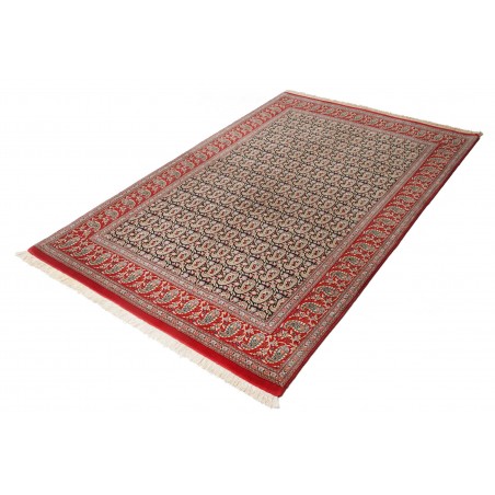 Tappeto Ilaam Persia bianco rosso 133x206
