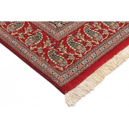 Tappeto Ilaam Persia bianco rosso 133x206