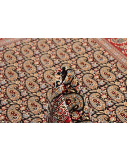 Tappeto Ilaam Persia bianco rosso 133x206