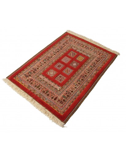 Tappeto Nimbaft Fine Persia marrone arancione 91x118