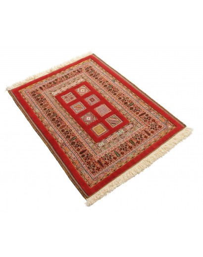 Tappeto Nimbaft Fine Persia marrone arancione 91x118