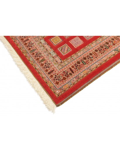 Tappeto Nimbaft Fine Persia marrone arancione 91x118